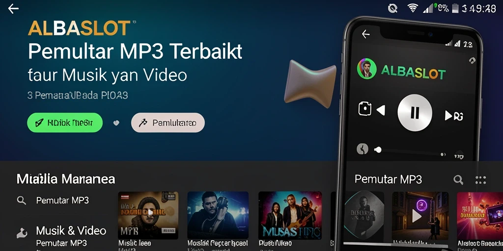 Tampilan antarmuka ALBASLOT yang menarik dan fungsional.