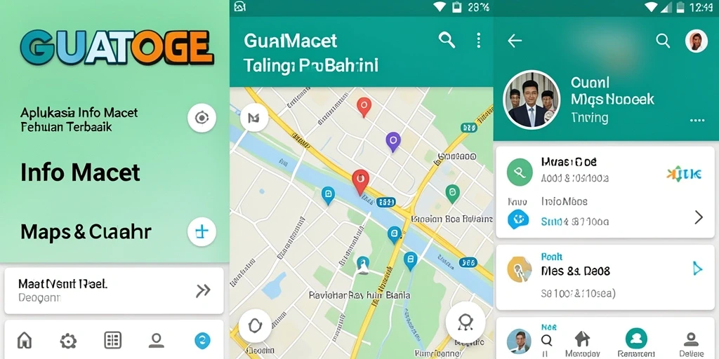 Tampilan antarmuka GUATOGEL yang intuitif dan informatif.