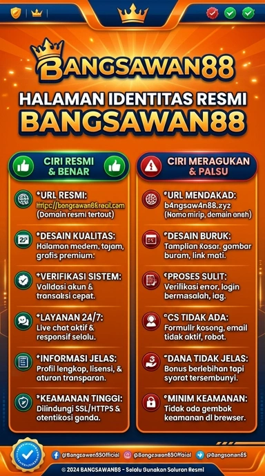 Tampilan kanal resmi bangsawan88